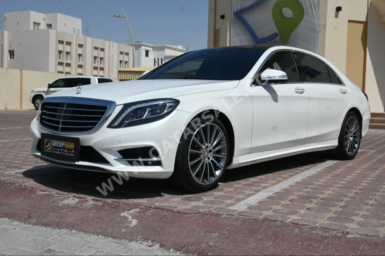 مرسيدس - بنز  اس - كلاس  500 AMG  2015  اوتوماتيك  92,000 كم  8 سلندر  دفع خلفي  سيدان  أبيض