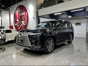  Lexus  LX  600 Luxury  2024  Automatic  10,000 Km  6 Cylinder  Four Wheel Drive (4WD)  SUV  Black  With Warranty