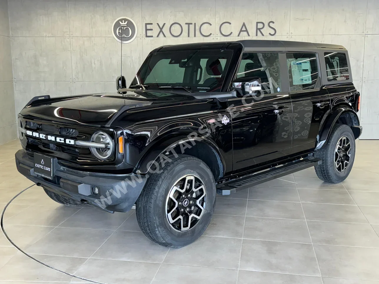 Ford  Bronco  Outer Banks  2022  Automatic  40,000 Km  6 Cylinder  All Wheel Drive (AWD)  SUV  Black  With Warranty