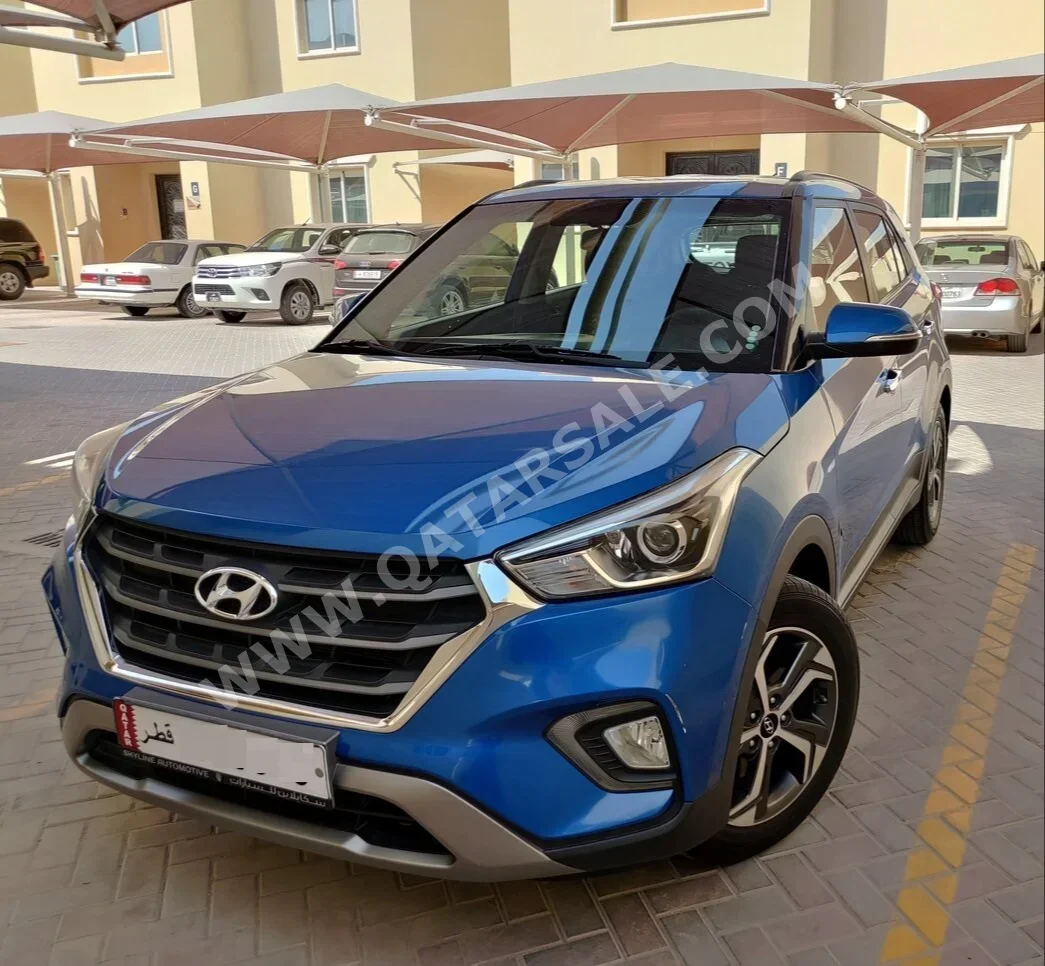 Hyundai Creta 2019 Automatic 46,000 Km 4 Cylinder Front Wheel Drive (FWD) SUV Blue