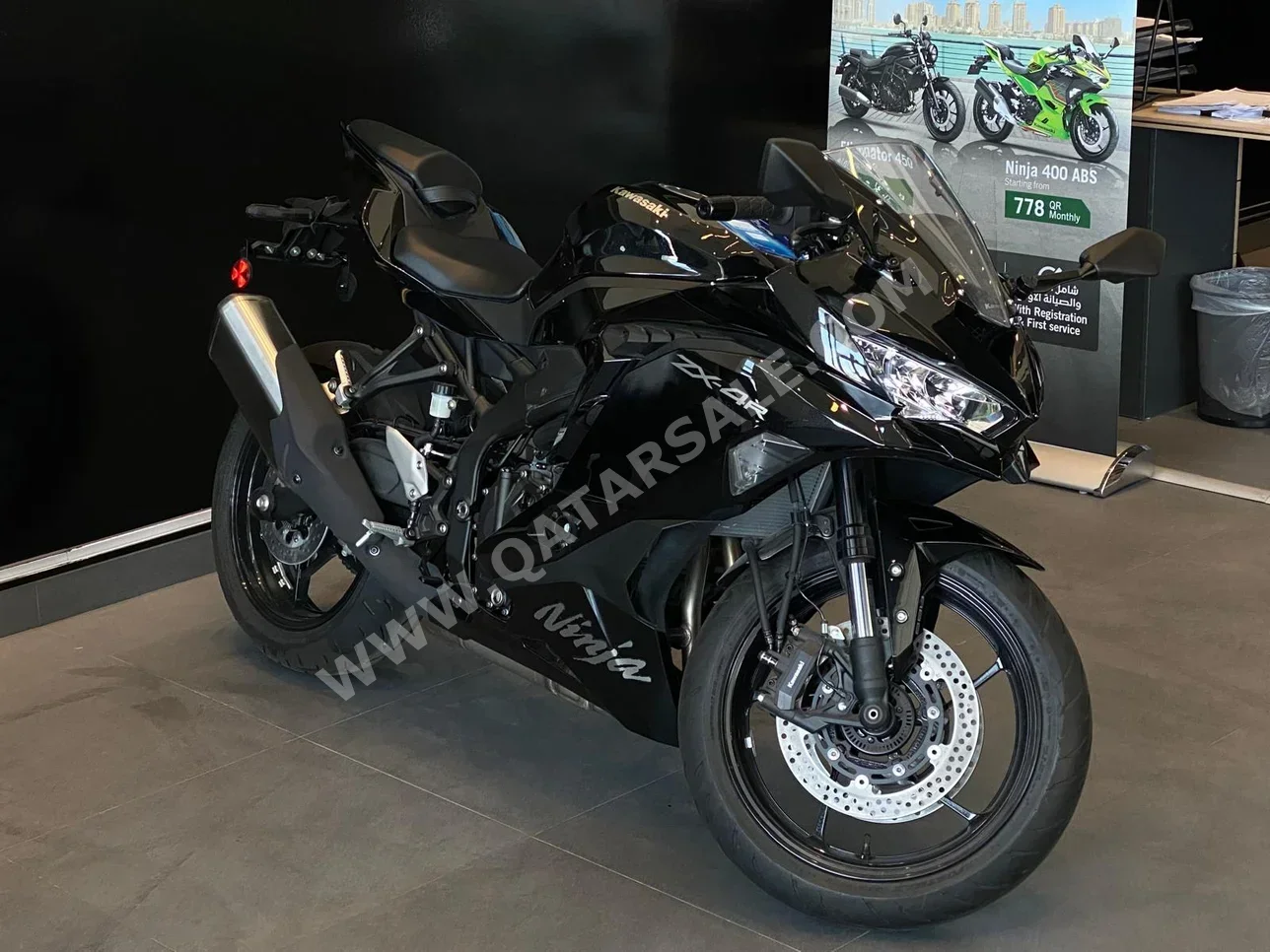 Kawasaki  NINJA ZX4R -  2024 - Color Black -  Warranty