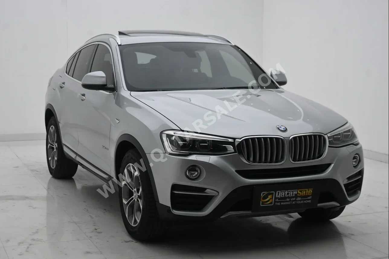 BMW  X-Series  X4  2017  Automatic  115,000 Km  4 Cylinder  Four Wheel Drive (4WD)  SUV  Silver