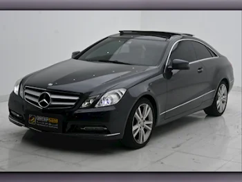 Mercedes-Benz  E-Class  300  2013  Automatic  122,000 Km  6 Cylinder  Rear Wheel Drive (RWD)  Coupe / Sport  Gray