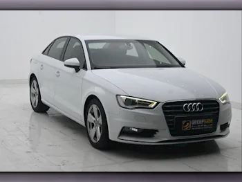 Audi  A3  2015  Automatic  100,000 Km  4 Cylinder  Front Wheel Drive (FWD)  Sedan  White  With Warranty