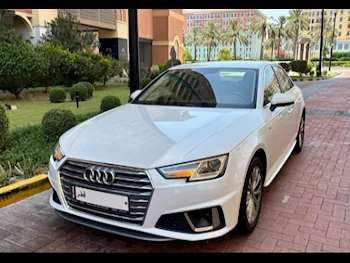 Audi  A4  S-line  2019  Automatic  68,000 Km  4 Cylinder  All Wheel Drive (AWD)  Sedan  White  With Warranty