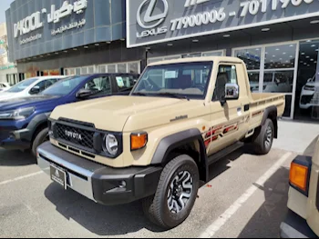 Toyota  Land Cruiser  LX  2024  Manual  0 Km  6 Cylinder  Four Wheel Drive (4WD)  Pick Up  Beige  With Warranty