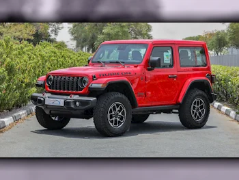 Jeep  Wrangler  Rubicon  2024  Automatic  0 Km  6 Cylinder  Four Wheel Drive (4WD)  SUV  Red  With Warranty