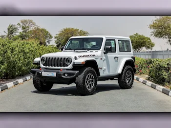 Jeep  Wrangler  Rubicon  2024  Automatic  0 Km  6 Cylinder  Four Wheel Drive (4WD)  SUV  White  With Warranty