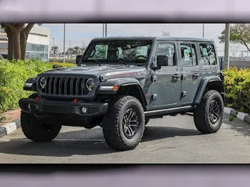 Jeep  Wrangler  Rubicon  2024  Automatic  0 Km  6 Cylinder  Four Wheel Drive (4WD)  SUV  Gray  With Warranty