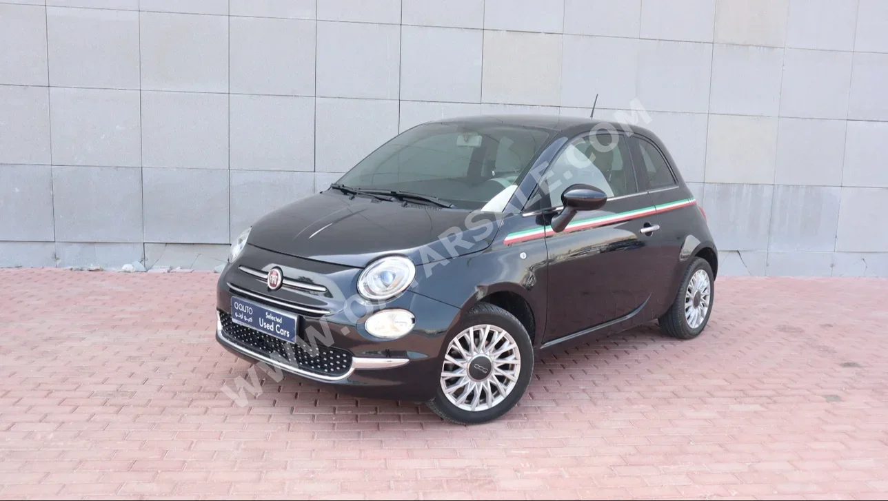 Fiat  500  2020  Automatic  71,000 Km  4 Cylinder  Front Wheel Drive (FWD)  Hatchback  Black