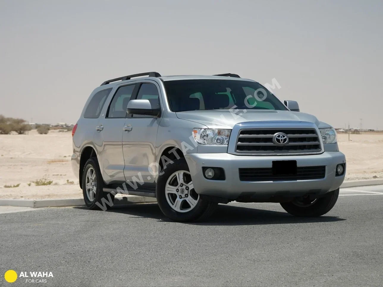 Toyota  Sequoia  2015  Automatic  69,100 Km  8 Cylinder  Four Wheel Drive (4WD)  SUV  Silver