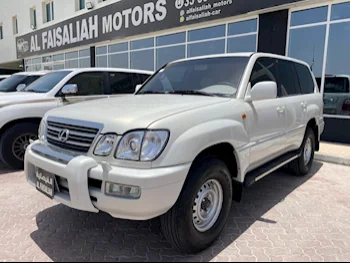 Lexus  LX  470  2001  Automatic  375,000 Km  8 Cylinder  Four Wheel Drive (4WD)  SUV  White