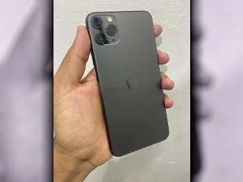 Apple  - iPhone 11  - Pro Max  - Black  - 256 GB