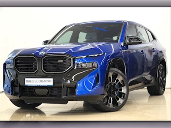 BMW  XM  2023  Automatic  7٬100 Km  8 Cylinder  Four Wheel Drive (4WD)  SUV  Blue  With Warranty
