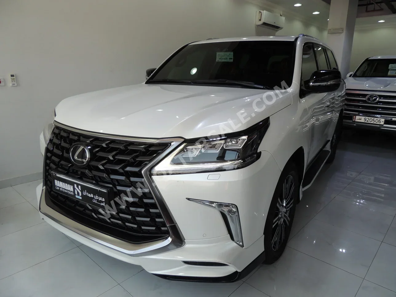 Lexus  LX  570 S  2021  Automatic  23,000 Km  8 Cylinder  Four Wheel Drive (4WD)  SUV  White