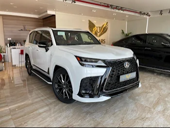 Lexus  LX  600 F Sport  2024  Automatic  0 Km  6 Cylinder  Four Wheel Drive (4WD)  SUV  White  With Warranty