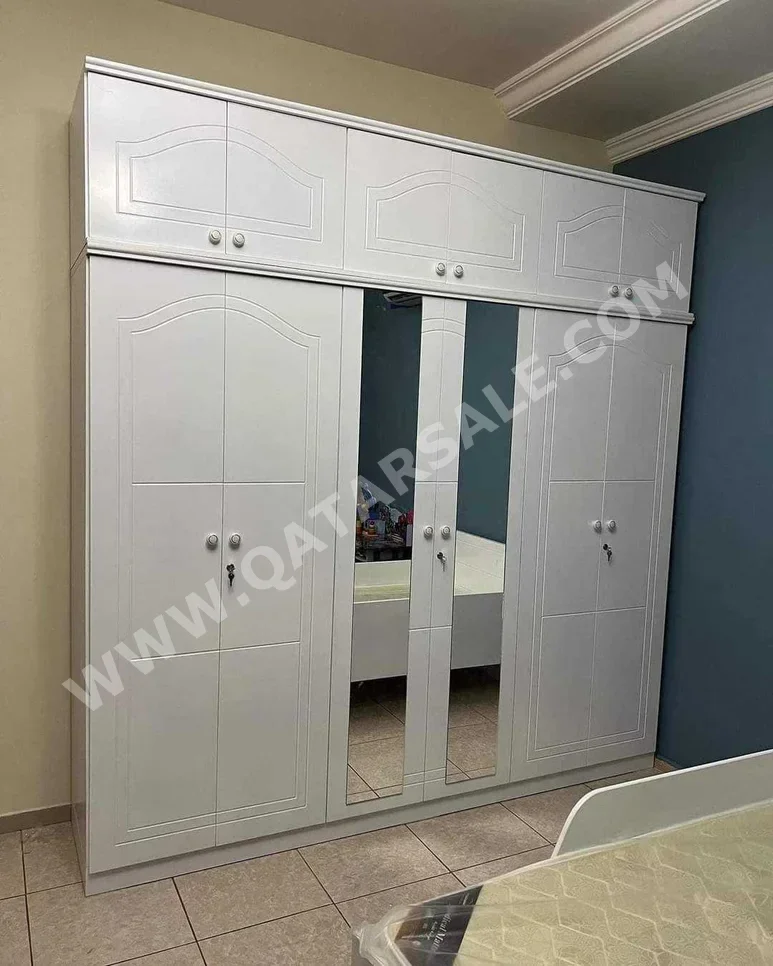 Wardrobes & Dressers - Doha Furniture  - Wardrobes  - White