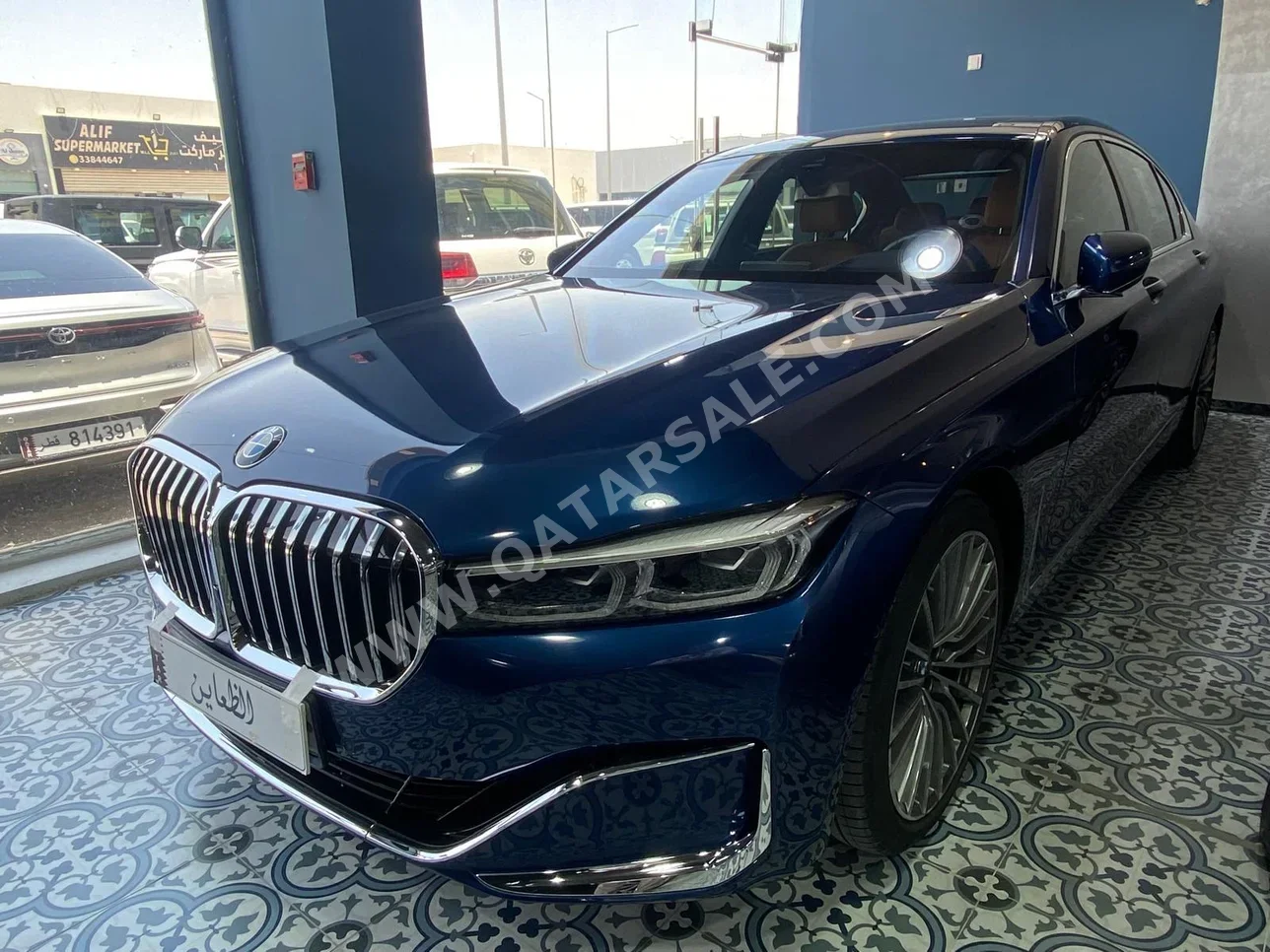 BMW  7-Series  730 Li  2022  Automatic  17,000 Km  6 Cylinder  Rear Wheel Drive (RWD)  Sedan  Blue  With Warranty