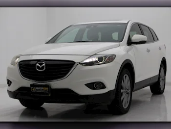 Mazda  CX  9  2014  Automatic  156,000 Km  6 Cylinder  Four Wheel Drive (4WD)  SUV  White