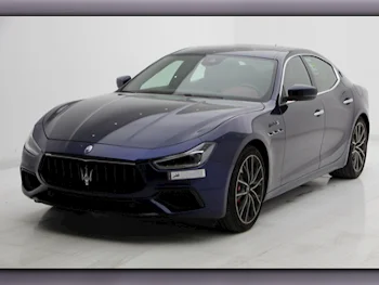 Maserati  Ghibli  SQ4  2022  Automatic  16,000 Km  6 Cylinder  Rear Wheel Drive (RWD)  Sedan  Blue  With Warranty
