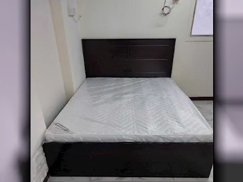 Beds - Queen  - Brown  - Mattress Included