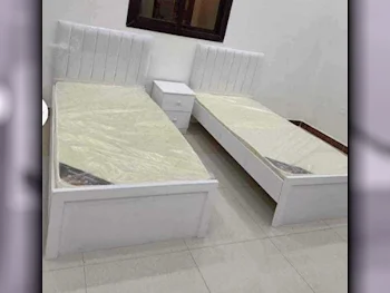 Beds - Single  - White  - Mattress Included