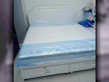 Beds - King  - White  - Mattress Included