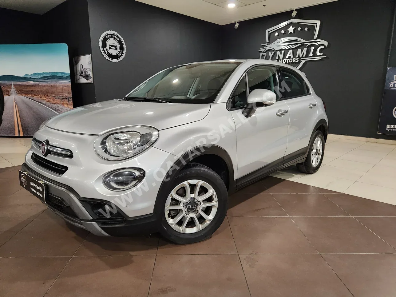 Fiat  500  X  2020  Automatic  130,000 Km  4 Cylinder  Front Wheel Drive (FWD)  Hatchback  Gray