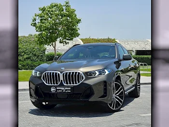 BMW  X-Series  X6 M40i  2024  Automatic  14,950 Km  6 Cylinder  Four Wheel Drive (4WD)  SUV  Green  With Warranty