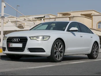 Audi  A6  2015  Automatic  169,000 Km  4 Cylinder  Front Wheel Drive (FWD)  Sedan  White