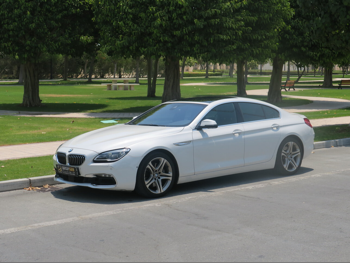 BMW 6-Series 640i 2016 Automatic 93,000 Km 6 Cylinder Rear Wheel Drive (RWD) Sedan White