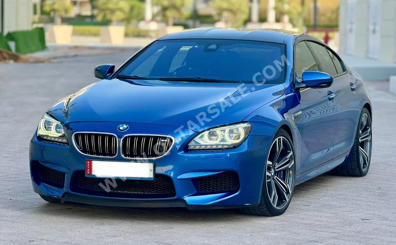 BMW  M-Series  6  2015  Automatic  69,000 Km  8 Cylinder  Rear Wheel Drive (RWD)  Sedan  Blue