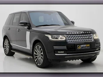 Land Rover Range Rover Vogue Black 2015 For Sale in QAR