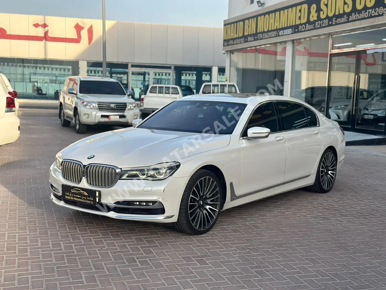 BMW  7-Series  750 Li  2016  Automatic  100,000 Km  8 Cylinder  Rear Wheel Drive (RWD)  Sedan  White