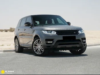 Land Rover  Range Rover  Sport Super charged  2016  Automatic  114,900 Km  6 Cylinder  Four Wheel Drive (4WD)  SUV  Gray