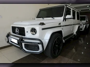 Mercedes-Benz  G-Class  63 AMG  2016  Automatic  130,000 Km  8 Cylinder  Four Wheel Drive (4WD)  SUV  White