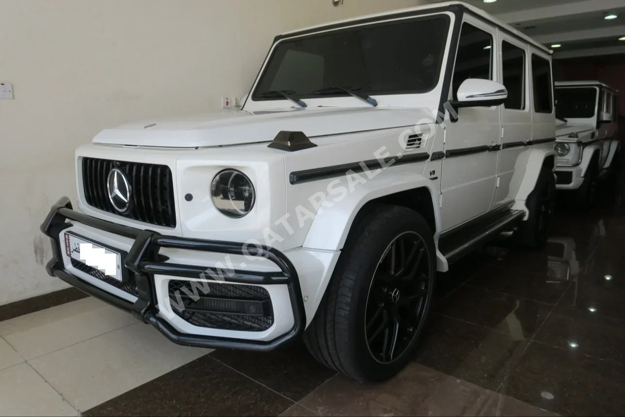 Mercedes-Benz  G-Class  63 AMG  2016  Automatic  130,000 Km  8 Cylinder  Four Wheel Drive (4WD)  SUV  White