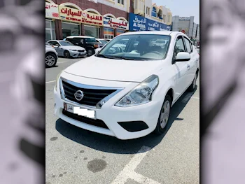 Nissan  Sunny  2019  Automatic  160,000 Km  4 Cylinder  Front Wheel Drive (FWD)  Sedan  White