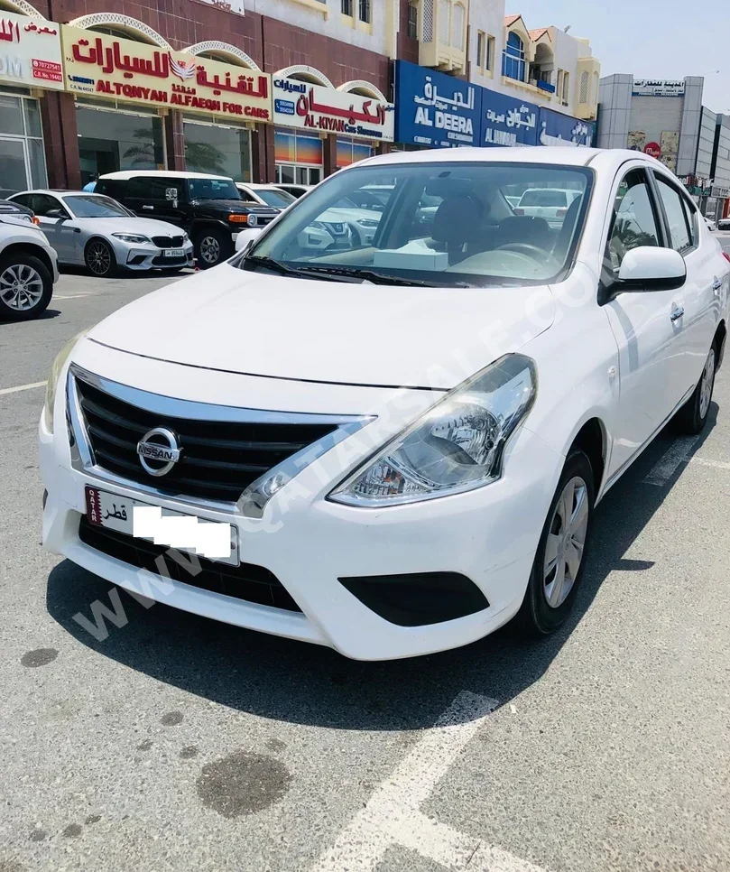 Nissan  Sunny  2019  Automatic  160,000 Km  4 Cylinder  Front Wheel Drive (FWD)  Sedan  White