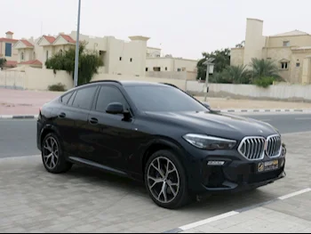 BMW  X-Series  X6 40i  2021  Automatic  17,000 Km  6 Cylinder  Rear Wheel Drive (RWD)  Sedan  Black  With Warranty