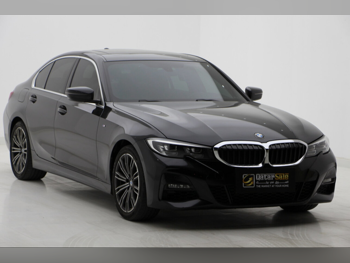 BMW  3-Series  320i  2022  Automatic  94,000 Km  4 Cylinder  Rear Wheel Drive (RWD)  Sedan  Black  With Warranty