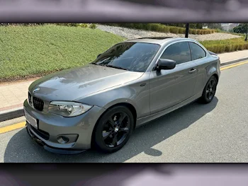 BMW  1-Series  125i  2013  Automatic  149,000 Km  6 Cylinder  Rear Wheel Drive (RWD)  Coupe / Sport  Gray
