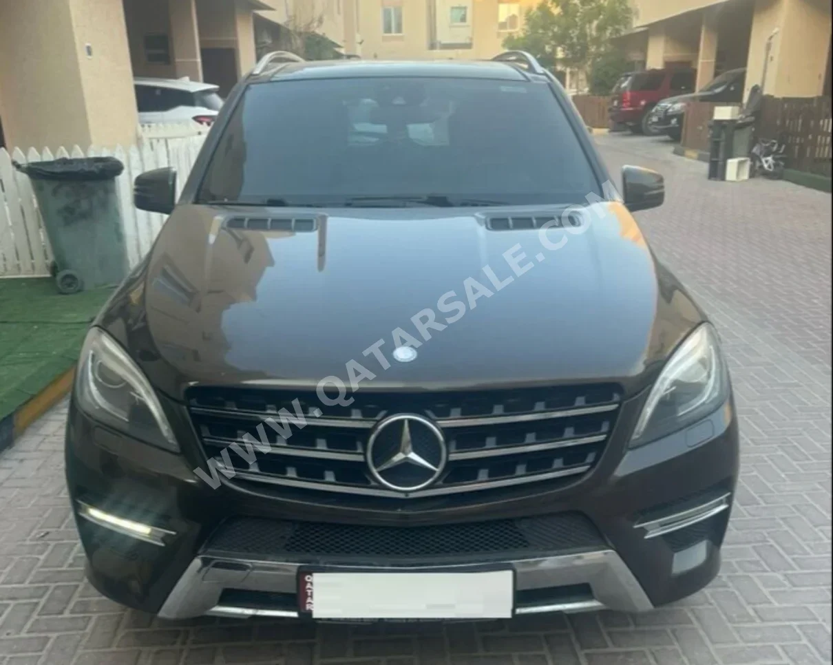 Mercedes-Benz  ML  350  2014  Automatic  188,000 Km  6 Cylinder  Four Wheel Drive (4WD)  SUV  Brown