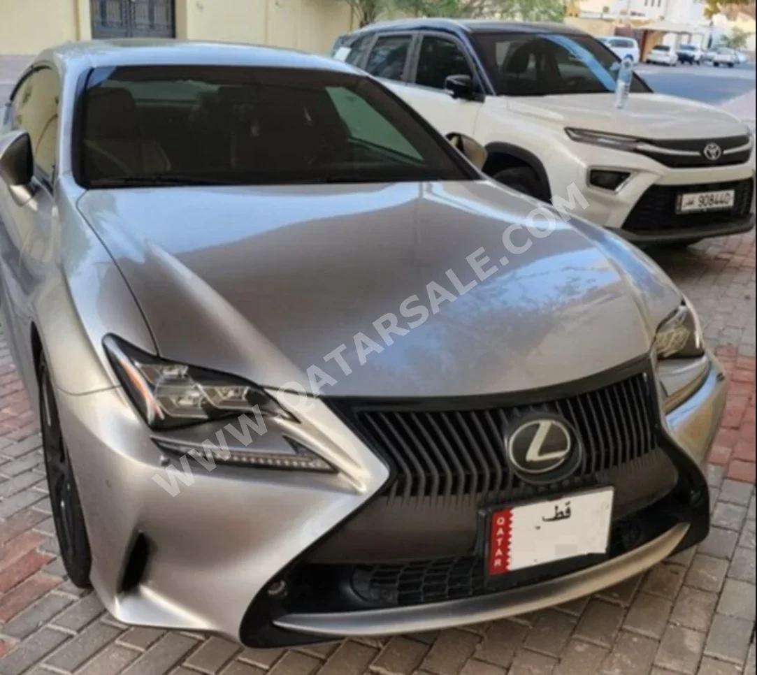 Lexus  RC  350  2015  Automatic  75,000 Km  6 Cylinder  Rear Wheel Drive (RWD)  Coupe / Sport  Silver  With Warranty