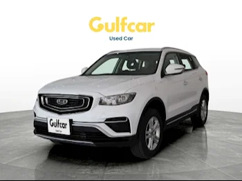 Geely  Azkarra  2021  Automatic  53,536 Km  3 Cylinder  Front Wheel Drive (FWD)  Classic  White  With Warranty