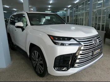 Lexus  LX  600 Luxury  2024  Automatic  750 Km  6 Cylinder  Four Wheel Drive (4WD)  SUV  White  With Warranty