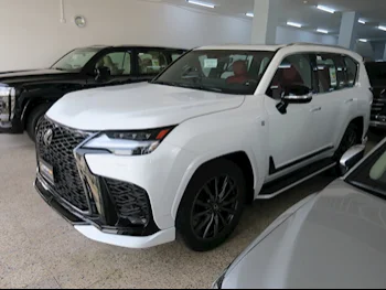 Lexus  LX  600 F Sport  2024  Automatic  6,000 Km  6 Cylinder  Four Wheel Drive (4WD)  SUV  White  With Warranty