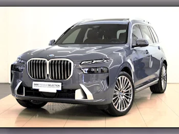 BMW  X-Series  X7 40i  2024  Automatic  1٬000 Km  6 Cylinder  Four Wheel Drive (4WD)  SUV  Gray  With Warranty