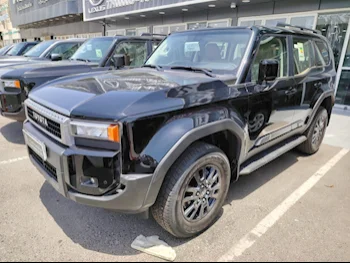 Toyota  Prado  2024  Automatic  0 Km  4 Cylinder  Four Wheel Drive (4WD)  SUV  Black  With Warranty