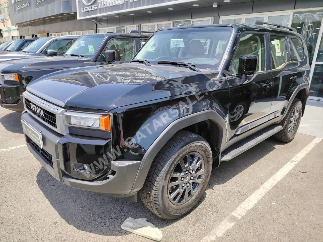 Toyota  Prado  2024  Automatic  0 Km  4 Cylinder  Four Wheel Drive (4WD)  SUV  Black  With Warranty